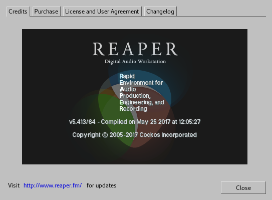 Reaper 5.413
